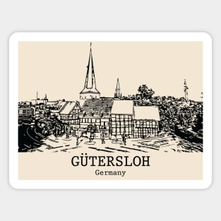 Guetersloh - Germany Magnet